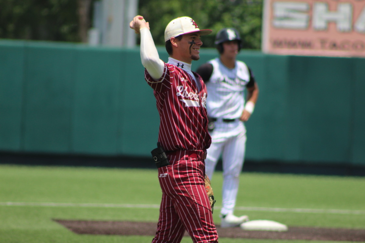 Texarkana Liberty-Eylau Canyon Randall 4A UIL state semifinals Texas baseball playoffs 060723 Andrew McCulloch 463